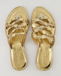 PS361 Pantoletten in Gold