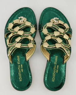 PS361 Pantoletten in Grün