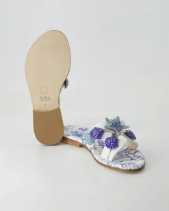 PS656-200 Pantoletten in Weiß