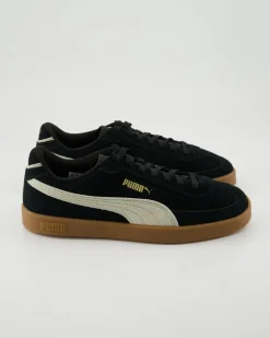 Puma Club II Era Suede Sneaker in Schwarz