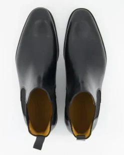R014-70539 Chelsea Boots in Schwarz