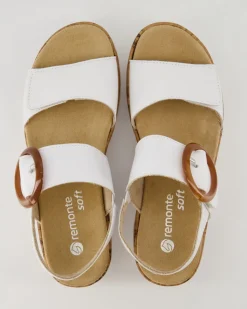 R6853-80 Sandalen in Weiß
