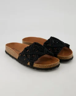 Raga Knots Pantoletten in Schwarz