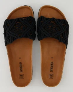 Raga Knots Pantoletten in Schwarz