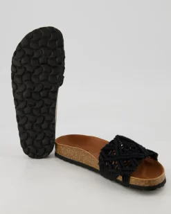 Raga Knots Pantoletten in Schwarz