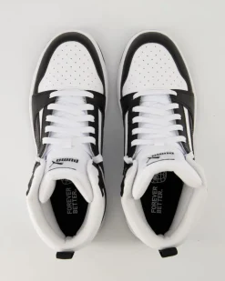 Rebound V6 Mid Jr. Schnürschuhe in Weiß