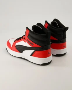 Rebound V6 Mid Jr. Sneaker in Weiß
