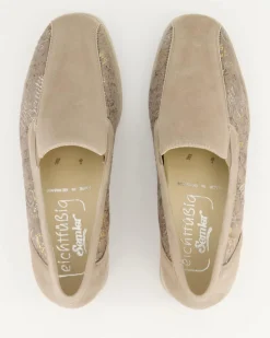 Ria Slipper in Beige