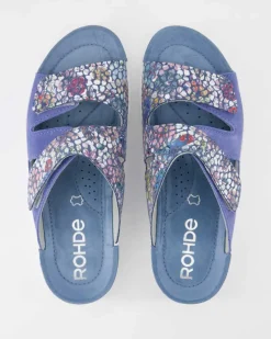 Roma Hausschuhe in Blau