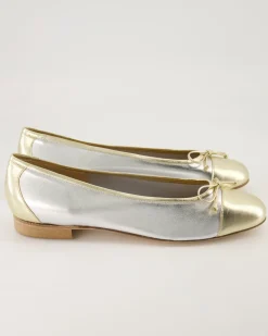 Roon Ballerinas in Gold