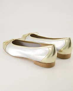 Roon Ballerinas in Gold