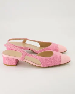 Rosette Slingpumps in Rosa