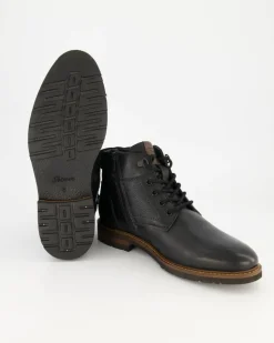 Rostolo-701-Tex Stiefeletten in Schwarz