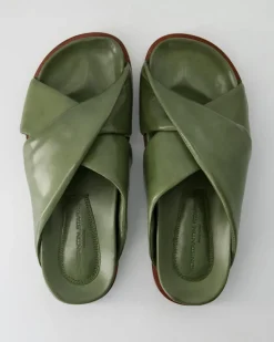S210 Pantoletten in Grün