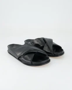 S210 Pantoletten in Schwarz