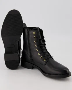 S1-1635 Stiefeletten in Schwarz