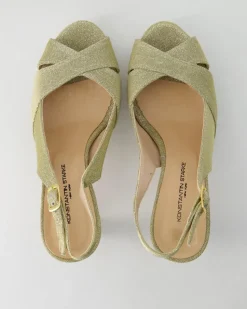 Sandale Sandalen in Gold