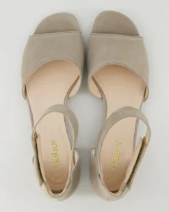 Sandale Sandalen in Grau