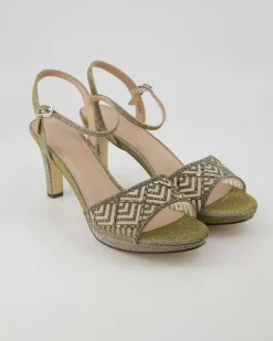 Sandale Sandalen in Silber