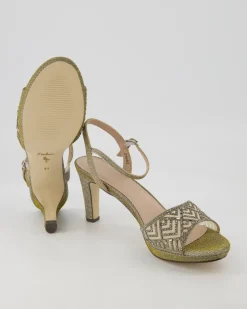 Sandale Sandalen in Silber