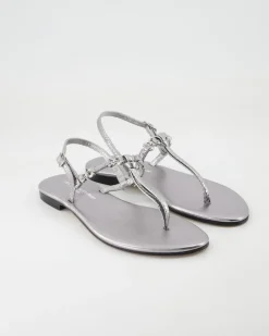 Sandale Sandalen in Silber
