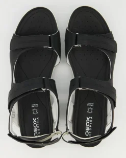 SAND.VEGA A - NBK SYNT.LEA Sandalen in Schwarz