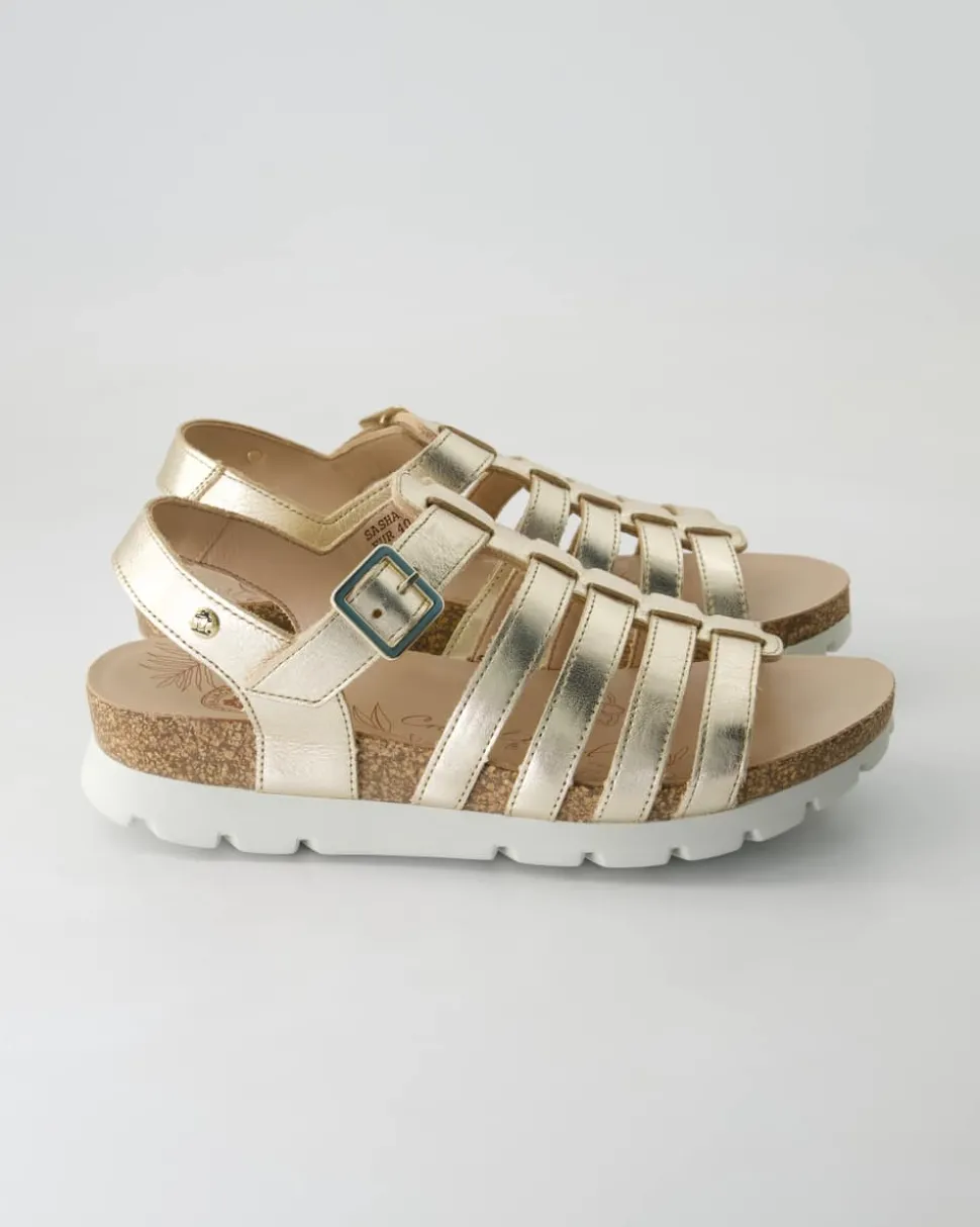 Sasha Shine B1 Sandalen in Gold