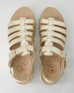 Sasha Shine B1 Sandalen in Gold