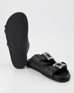 S476B272118W Pantoletten in Schwarz