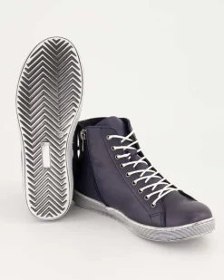 Schnürschuh Schnürschuhe in Blau