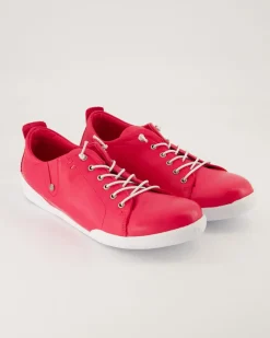 Schnürschuh Sneaker in Pink