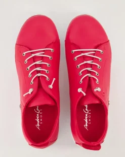 Schnürschuh Sneaker in Pink