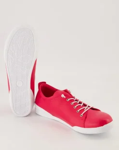 Schnürschuh Sneaker in Pink