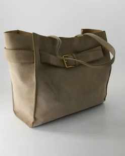 Shopper L Handtasche in Beige