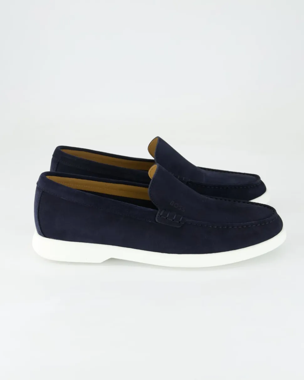 Sienne_Loaf Slipper in Blau