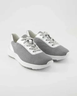 SIGGI Schnürschuhe in Silber