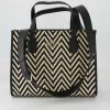 Silvana 2 Compartment Tote Handtasche in Schwarz