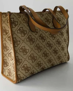 Silvana Girlfriend Tote Handtasche in Beige