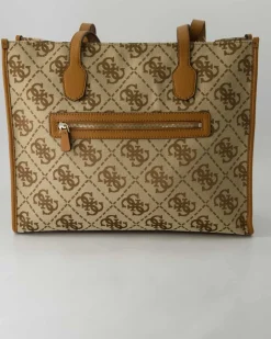 Silvana Girlfriend Tote Handtasche in Beige