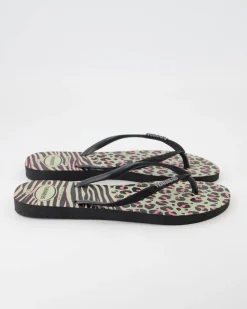 Slim Animals Zehentrenner in Schwarz