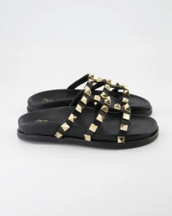 S4100993115N07 Pantoletten in Schwarz