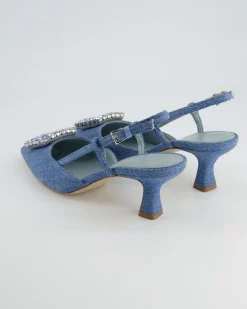 Stefi Slingpumps in Blau