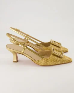 Stefi Slingpumps in Gold