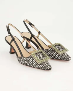 Stefi Slingpumps in Schwarz