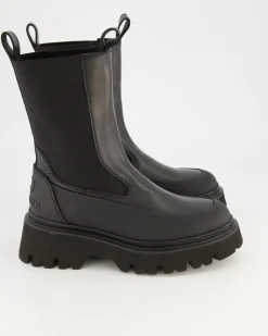 Stiefelette Chelsea Boots in Schwarz