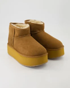 Stinger Micro Flatform Winterstiefel in Beige