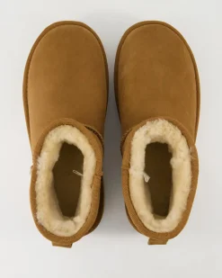 Stinger Micro Flatform Winterstiefel in Beige