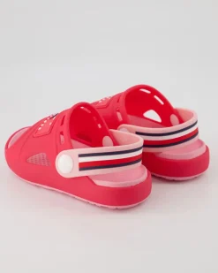 Stripes Sandalen in Pink