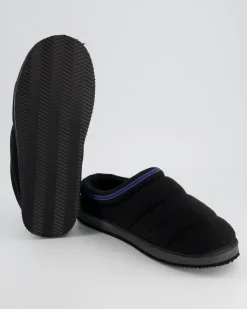 Sutton Scuff Hausschuhe in Schwarz