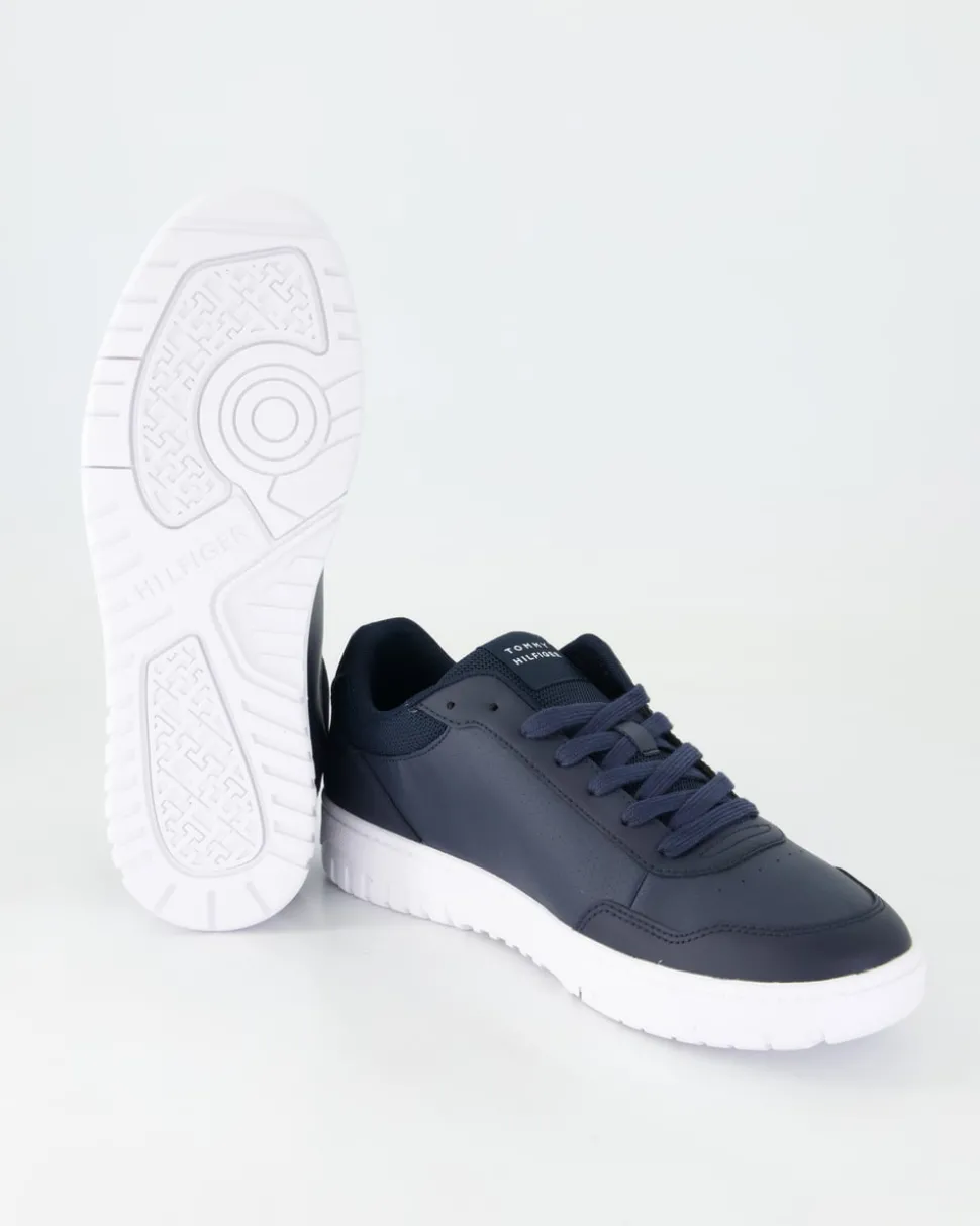 TH BASKET CORE LTH PINPERF Sneaker in Blau